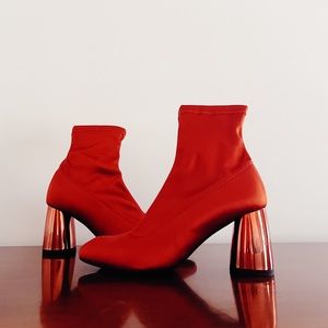 Free People Shiny Rust Modelo Boot